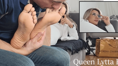 Queen Lytta Blond Sexy Nurse Intern Makes Him Worship Her Sweaty And Smelly Feet Foot Worship Foot Domination Boots Soles - Foot Smelling Sweaty Feet Smelly Feet Stinky Feet Femdom