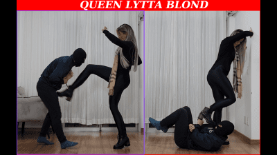 Sexy Queen Lytta Kicks With The Tip And Sole Of Her Boot Hard Because Her Slave Took Long To Pay For Her Nails Ballbusting Female Domination Foot Domination Femdom Cbt Humiliation Foot Slave Boots Findom