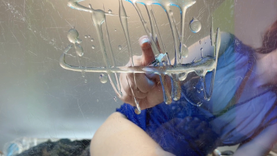 Oily Ass Cuddles A Tiny Guy