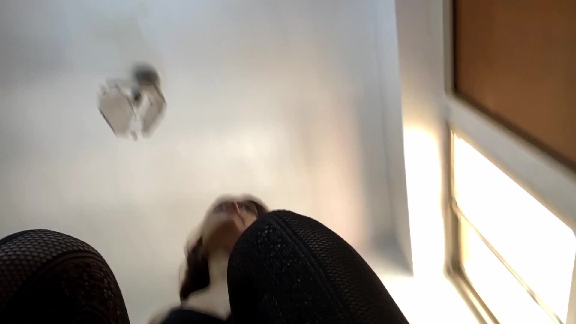 Tiny Man Travels On Top Of My Boot