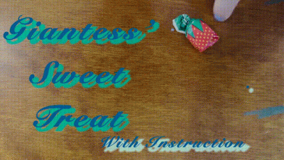 Giantess' Sweet Treat (With Voiceover)