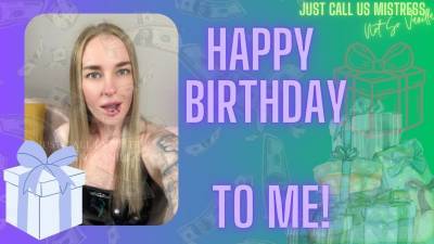 Happy Birthday To Me!