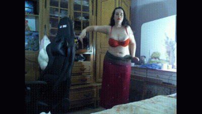 A New, Beautiful, Stripping Belly Dance. Full Nude Dance At The End