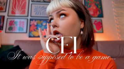 It Was Supposed To Be A Game... Cum Eating Instructions
