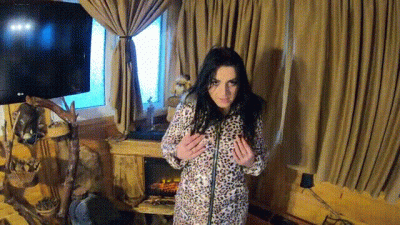Mega MILF Milfycalla Gets A Load Of Cum On Puffy Jacket!-165