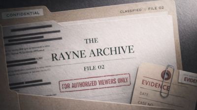 The Rayne Archive -- File 02