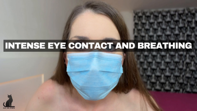 Surgical Mask- Intense Eye Contact & Breathing 4k