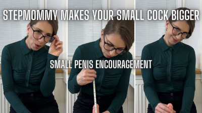 Stepmommy Makes Your Small Cock Bigger Small Penis Encouragement Spe