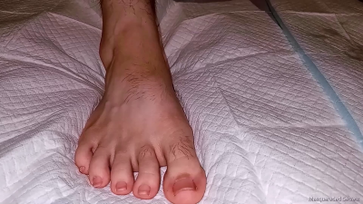 Washing And Shaving My Hairy Feet HD