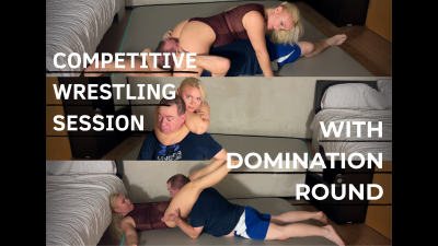 Competitive Wr*Stling Session With Domination Round