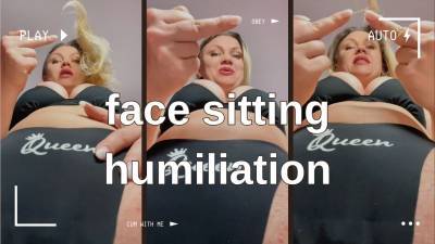 POV Face Sitting And Humiliation Talk