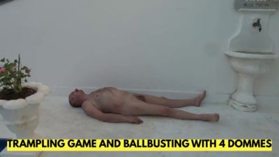 Trampling Increasing Weight Game And Balls Destruction BY4 Dommes HD