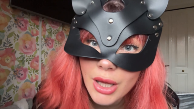 Black PVC Boot Worship, Pegging & Hands Free Orgasm