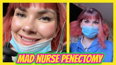 Mad Nurse Glove Penectomy Castration Electric Play
