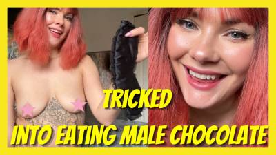 Tricked Into Eating Male Chocolate