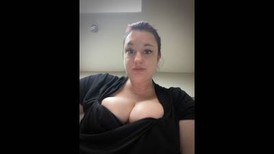 Bounces Her Giant Tits In Your Face With Close Up Of Nipples Slow Motion