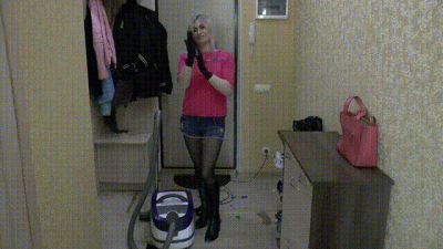 Thumb Preview Vacuuming Rooms, Vacuuming Gloves And Vacuuming Yourself