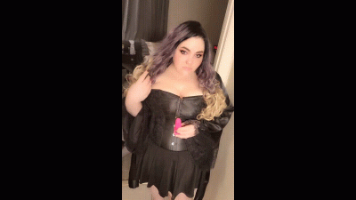 Goddess Sasha Fyre Titty Fuck & Suck Hot Pink Dildo