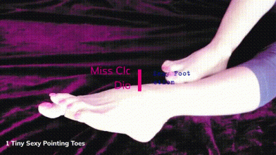 Tiny Sexy Pointing Toes