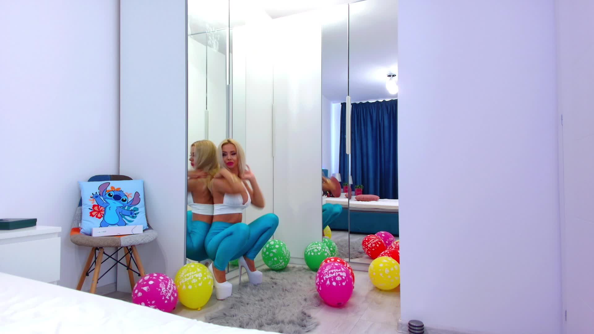 JOI In Shiny Leggings