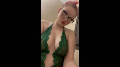 Smoking In Lingerie