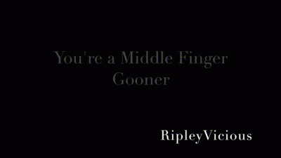 Middle Finger Gooner