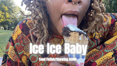 Temptress Mango's Ice Ice Baby- Food Fetish And ASMR