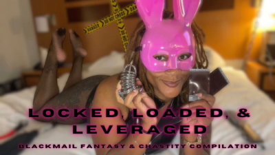 Temptress Mango's Locked, Loaded And Leveraged Compilation: Blackmail Fantasy, Findom, Chastity