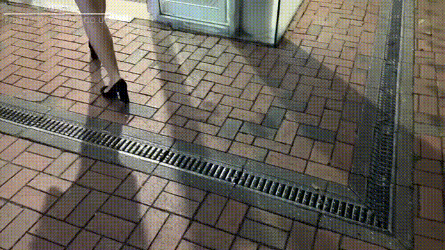 Feetshoessocks - Public Candid Shoeplay In Heels And Tights - iWantClips    