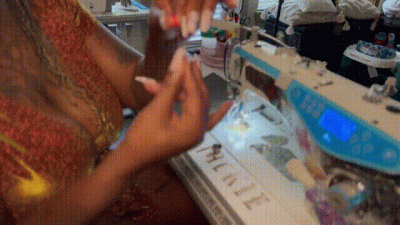 Goddess Rahjah Sewing Pedal Pumping And Masturbation Sewing Class 103