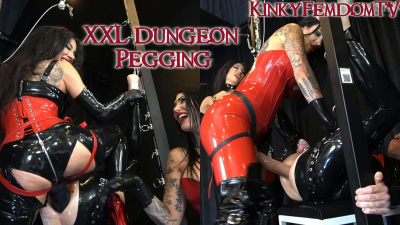 Xxl Dungeon Pegging Ft Latex Mistress Damazonia Goddess Tangent Slave Maz Morbid #Pegging @Mazmorbidfetish 1080p