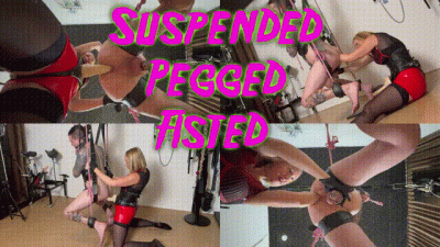 Suspended Pegged And Fisting Ft Mistress Noir