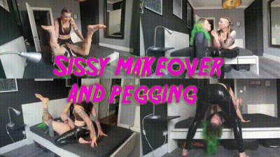 Sissy Makeover And Pegging Ft Lady Valeska