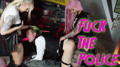 Fuck The Police Ft Princess Aurora Mistress Patricia Pegging