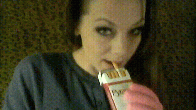 Smoking Macro Instructional In Rubber Gloves Red 100