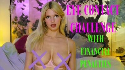 Eye Contact Challenge With $$$ Penalties
