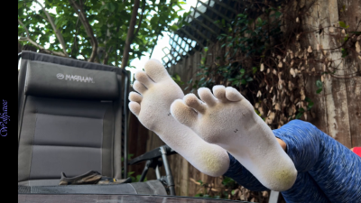 White Toe-Socks Wear 3