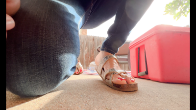 Shrunken Man Meet My Sandals