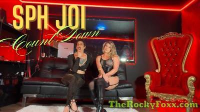You're A Sluty Little Bitch Who Needs Instructions To Jack Off SPH JOI Goddess Rocky Foxx And Aspen