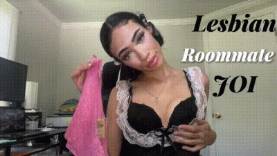 Lesbian Roommate JOI