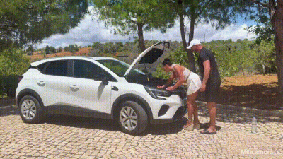 Stranded Damsel Hogtied, Ball Gagged, Fucked And Fingered In The Pool 4K