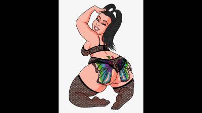 Da BBW Baddie's Booty Work