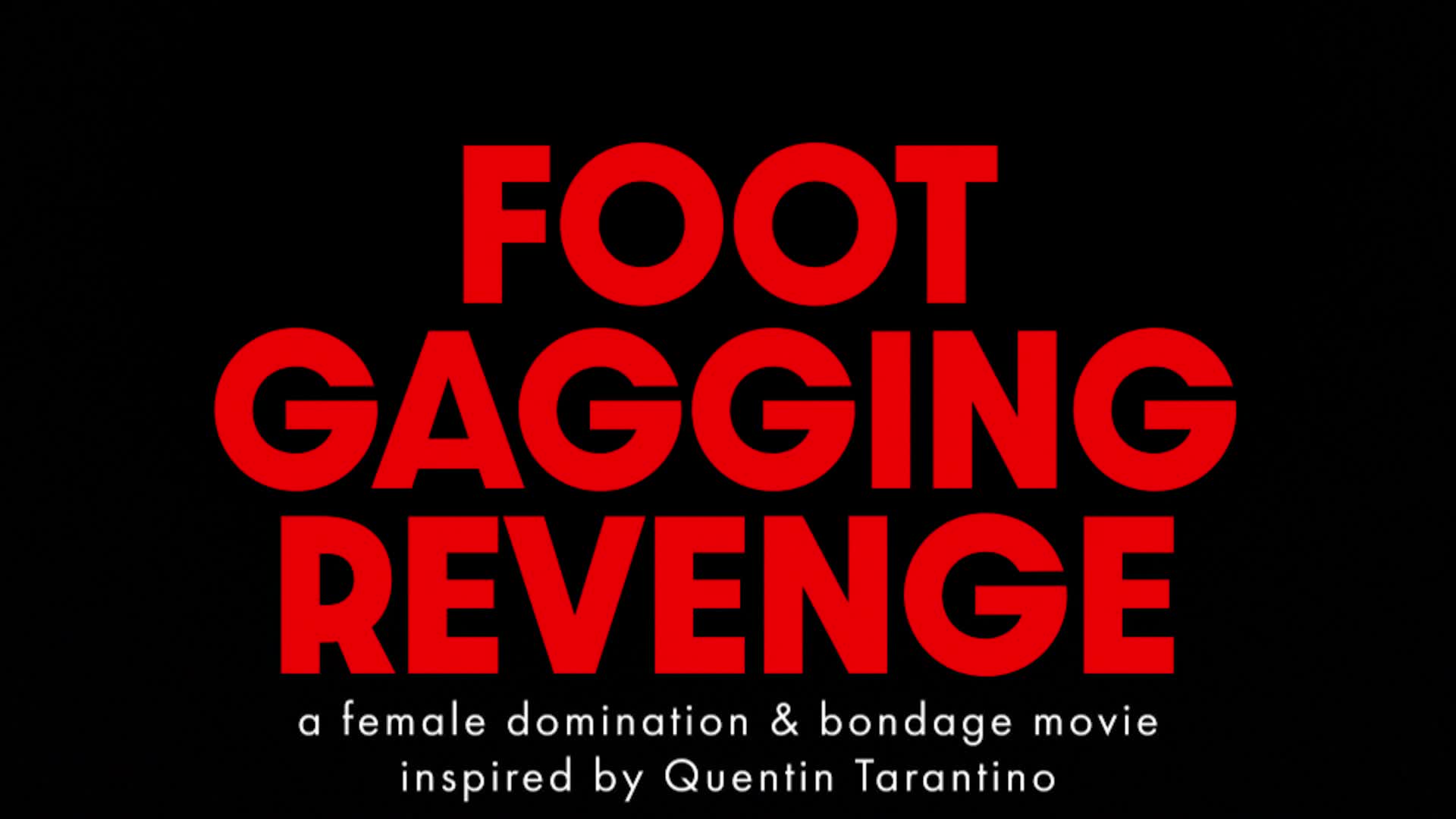 Foot Gagging Revenge
