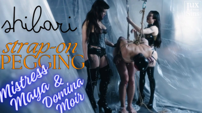 Intense Shibari Strapon Pegging With Domina Moir Div And Mistress Maya Poison