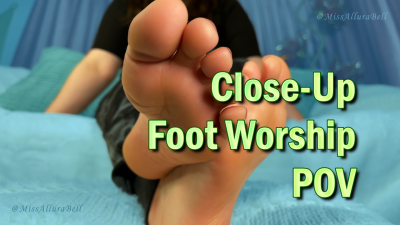 Femdom POV Foot Worship