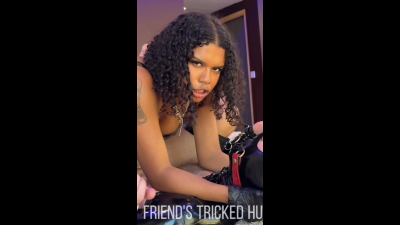Pegging My Friend's Husband- Tricked Into Getting Strap-On Fucked By Ebony Goddess Luna Law, Ft The Cuckhold Diaries, Female Domination, Femdom, Anal Play