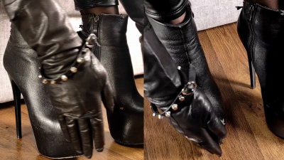 Goddess Boots Stompng (Happy End) 4k