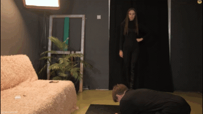 03 Eva. My Goddess Humiliate Me, Spit In My Face. I Want To Lick Your Boots My Goddess