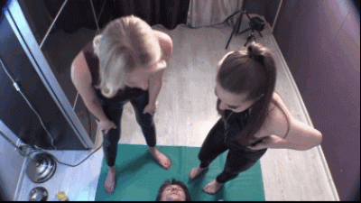 N33_Princess Bertie And Mimi Foot Fetish Spitting Fetish Foot Tivkling Foot Gaggimg Foot Humiliation