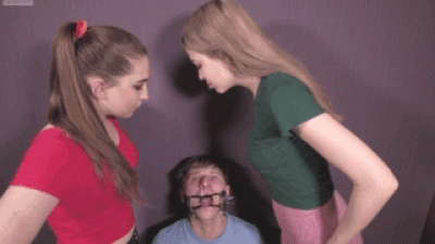 Amazing! B45 Bertie Shoots On Camera Very Close To Show You How She And Ava Spat On The Face And The Mouth Of A Slave Is Full Of Drooling, Which Are Flowing From The Mouth